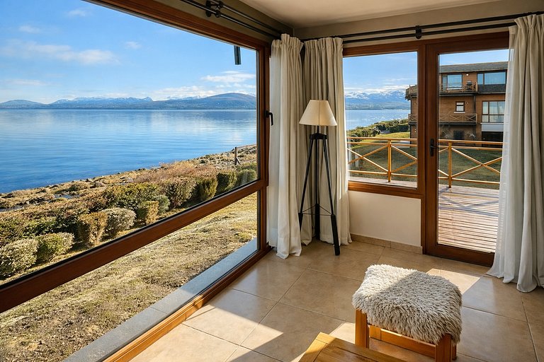 Aluguel por temporada Bariloche frente ao lago Dina Huapi