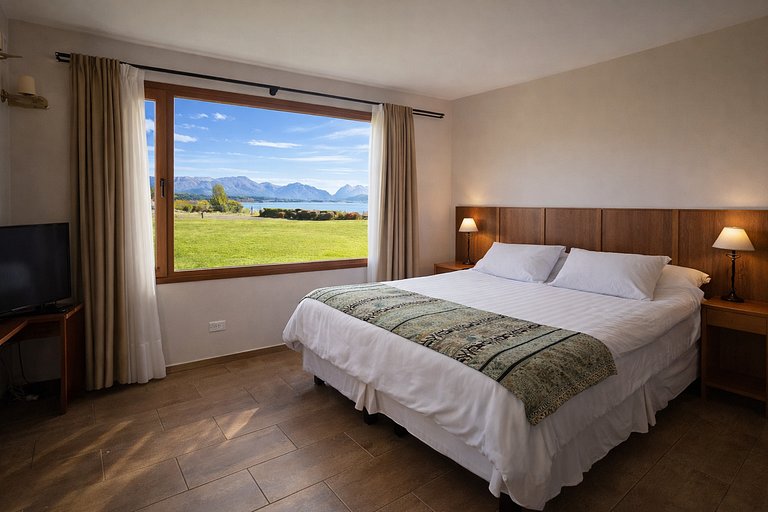 Loft Nahuel PB Vista do lago Dina Huapi Bariloche